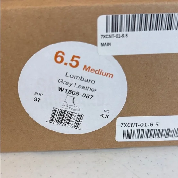 Samuel Hubbard Made in Portugal Lombard Boots - Leather Gray Size 6.5 - Picture 10 of 11